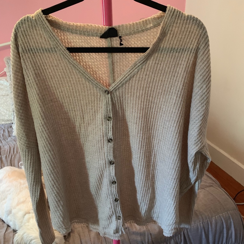 Urban Outfitters Out From Under Jojo Thermal Top